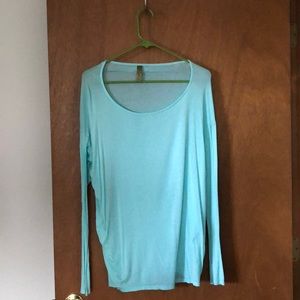 Blue Dolman Top
